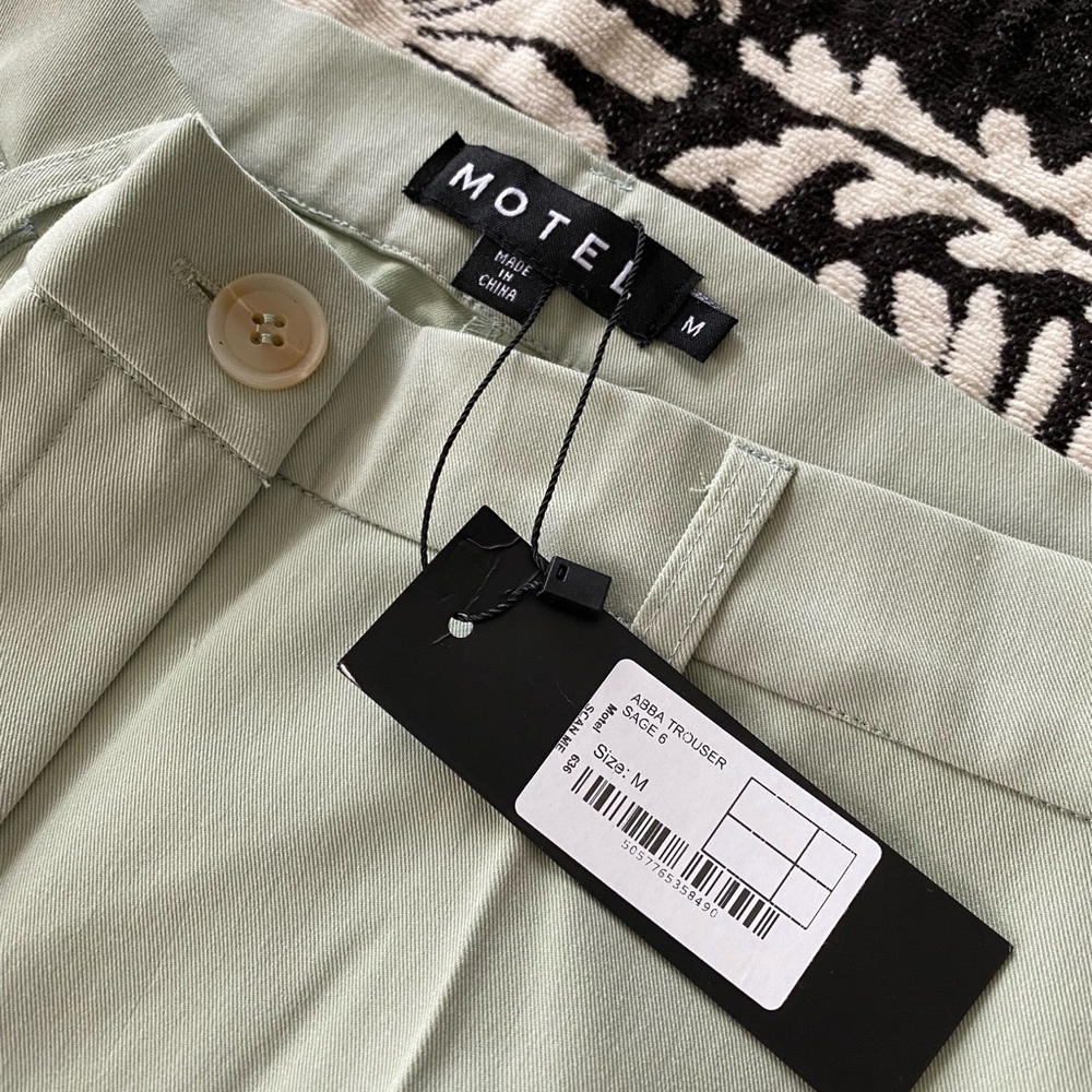 NWT Motel Sage Trousers